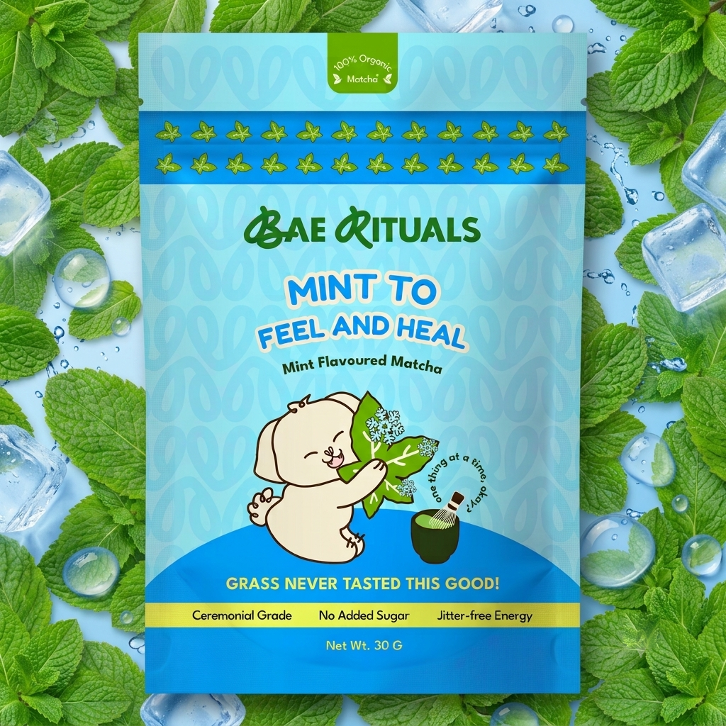 Mint Matcha Powder | Organic Ceremonial Grade